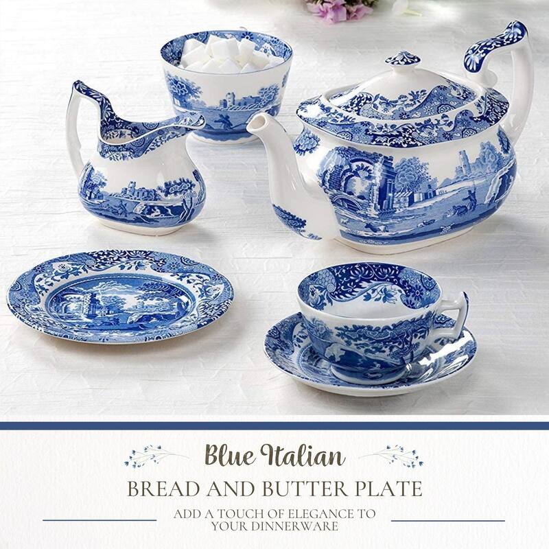 Spode Blue Italian Collection Round Plate