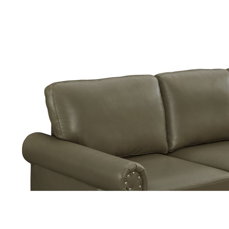Two-Seater Sofa with Faux Leather - Durable and Comfortable