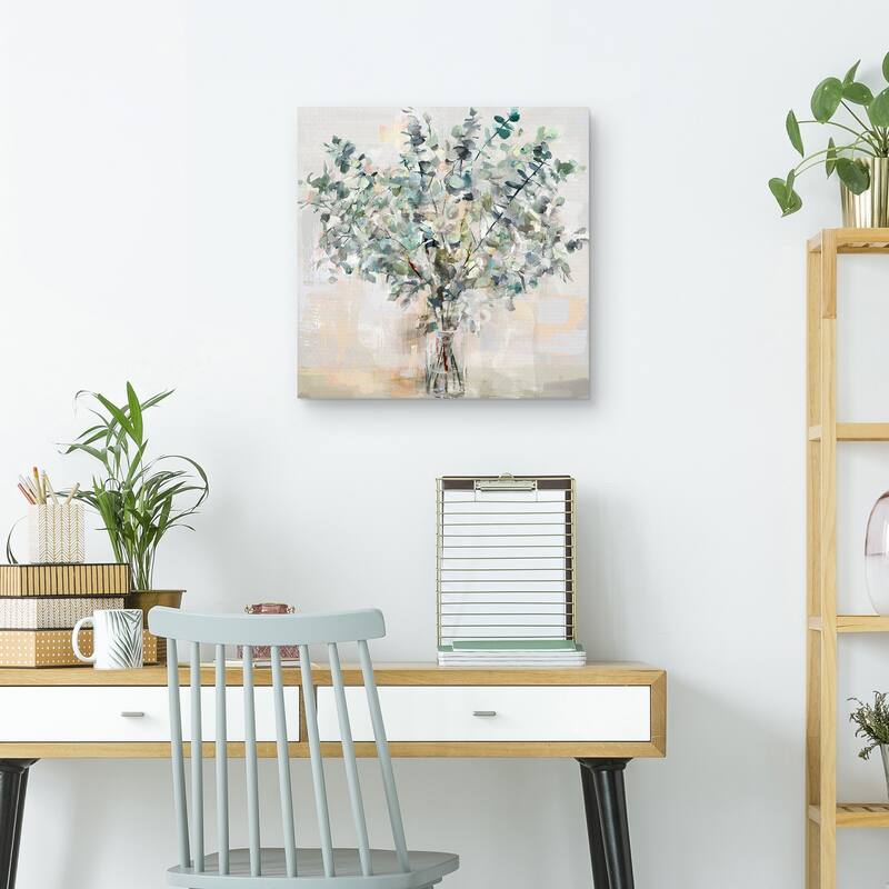 Essential Greens I by Studio Arts Canvas Art Print