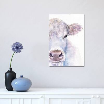 iCanvas "Cow" by George Dyachenko Canvas Print