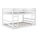 preview thumbnail 4 of 18, Multifunction Full Over Full Bunk Bed With Ladder And Solid Construction