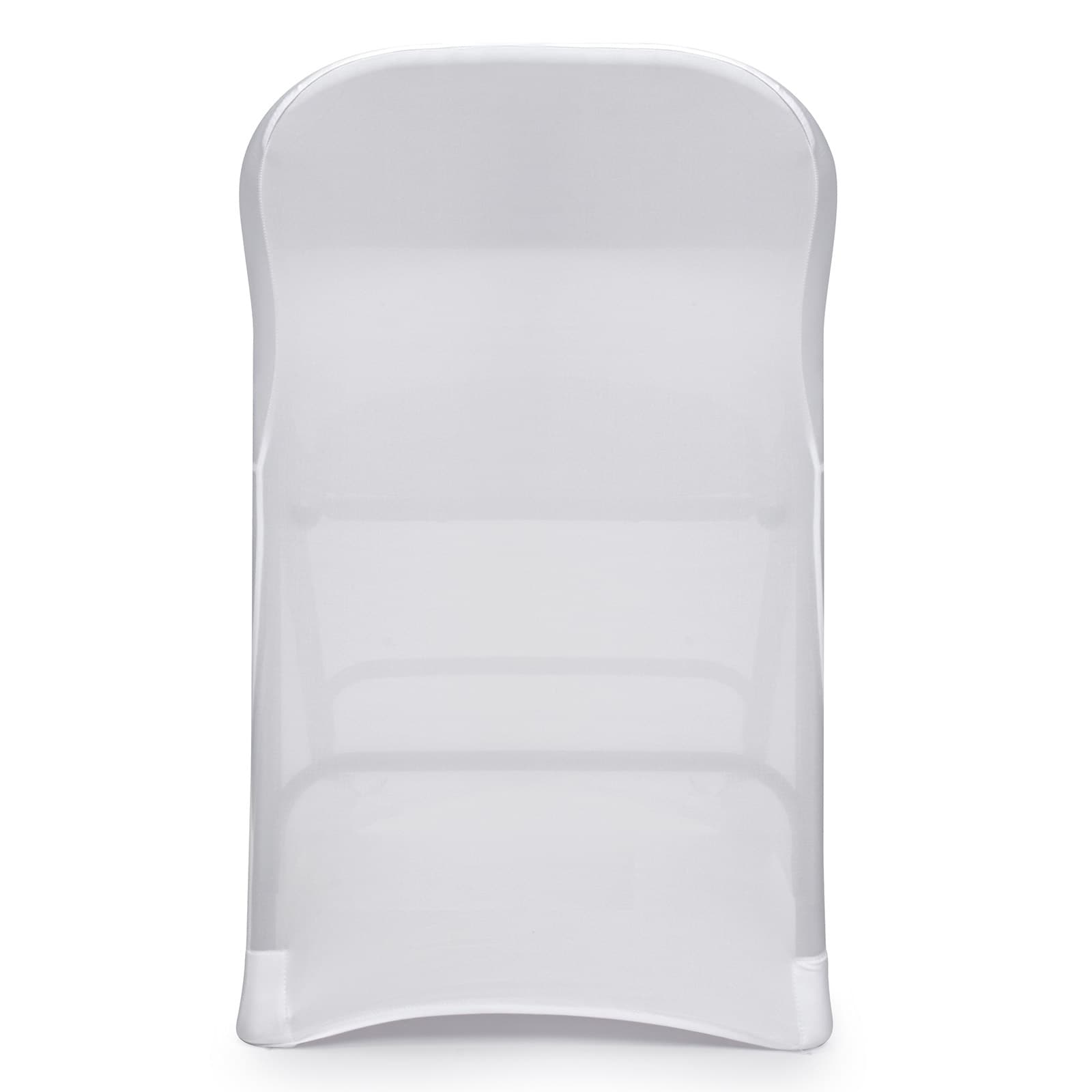 100-Count Spandex Folding Chair Covers - White - Bed Bath & Beyond -  31074735