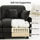 preview thumbnail 22 of 66, MCombo 111.8'' Modular Sectional Sofa Couch with Reversible Ottoman for Living Room, L Shaped Sofa, FSC Certified