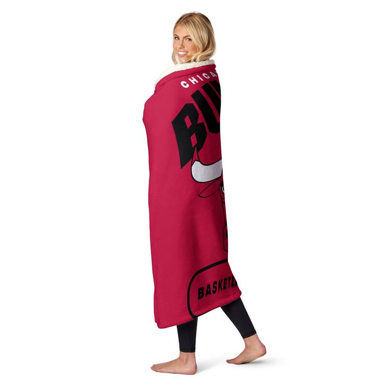 NBA High Block Silk Touch Sherpa Throw Blanket