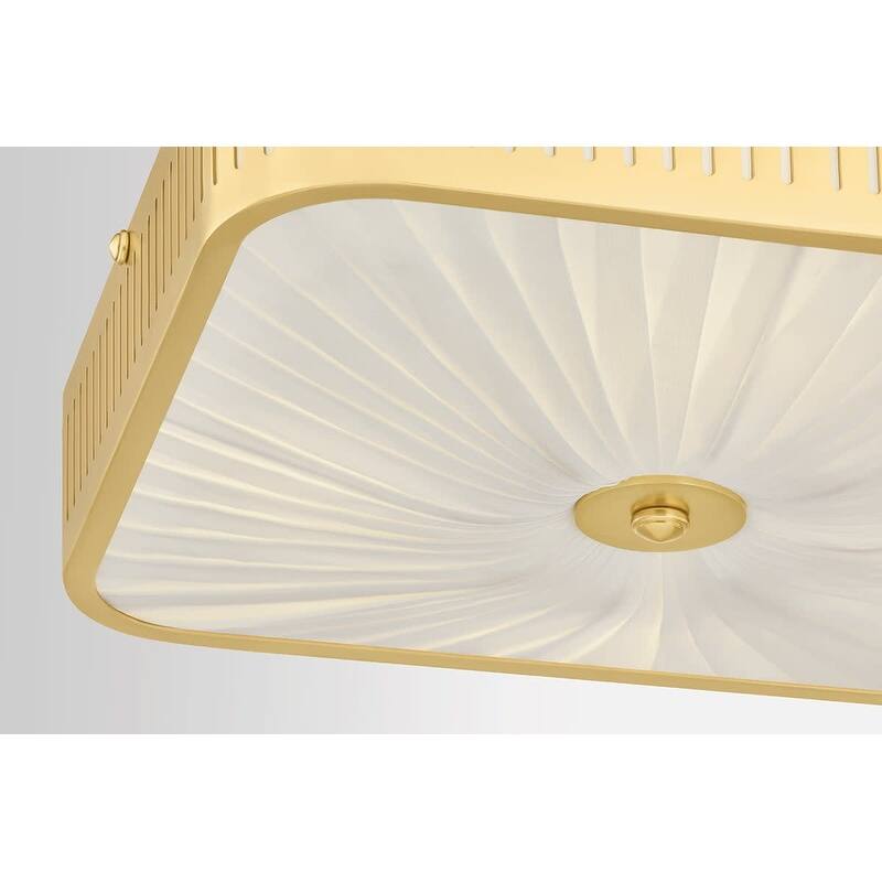 Hudson Valley Lighting AH4704 Henri 4 Light 15" Wide Semi-Flush Square