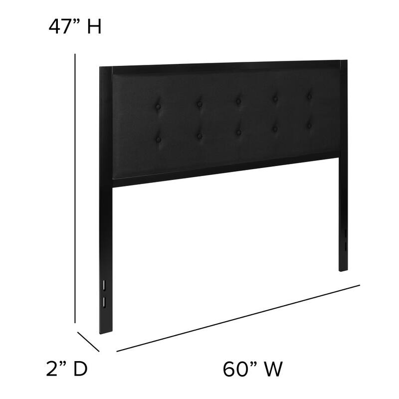 Metal Tufted Upholstered Headboard - Modern Headboard
