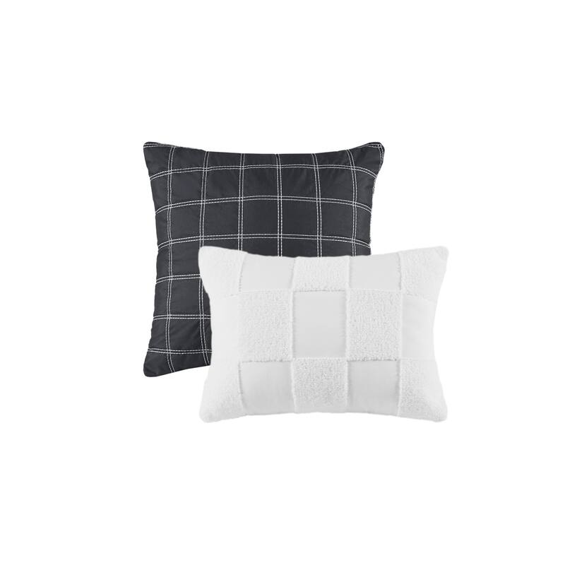Intelligent Design Lana Checkered Comforter Set