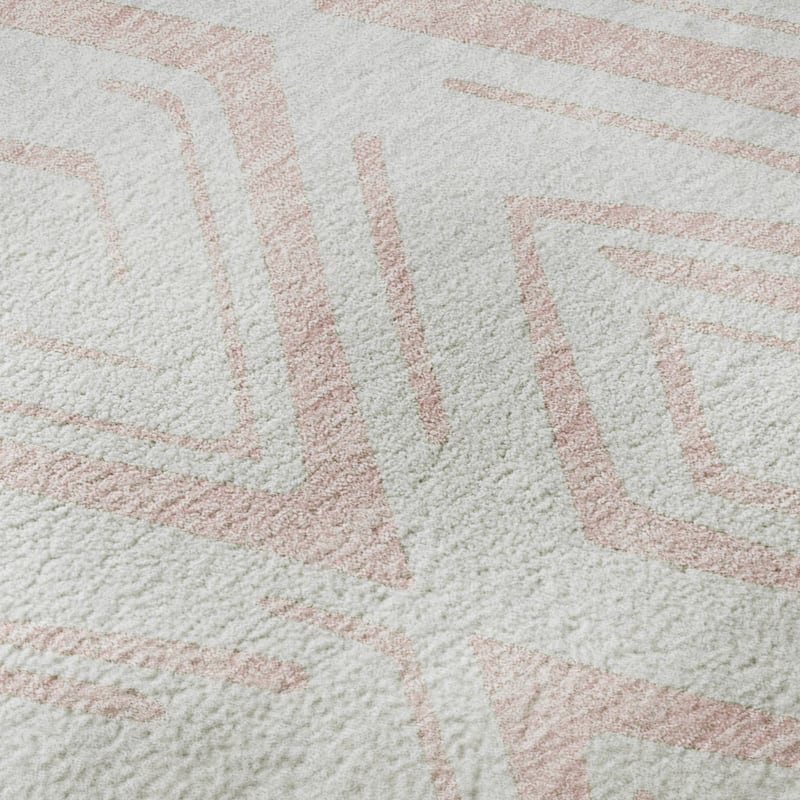 Premium Washable Super Soft Modern Diamond Mayfield Rug