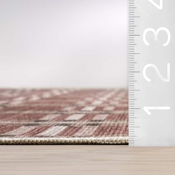 Nuloom Uzma Plaid Area Rug