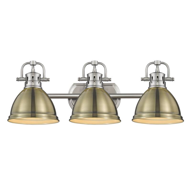 Golden Lighting Duncan 3 Light 25" Wide Bathroom Vanity Light