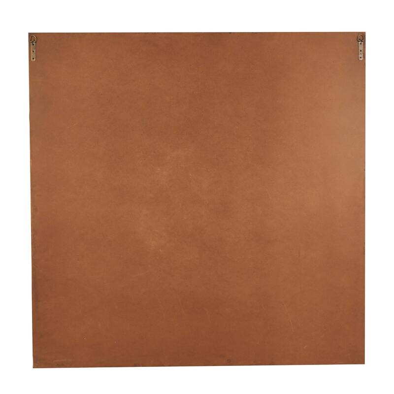 Brown Wood Handmade Spiral Geometric Wall Decor