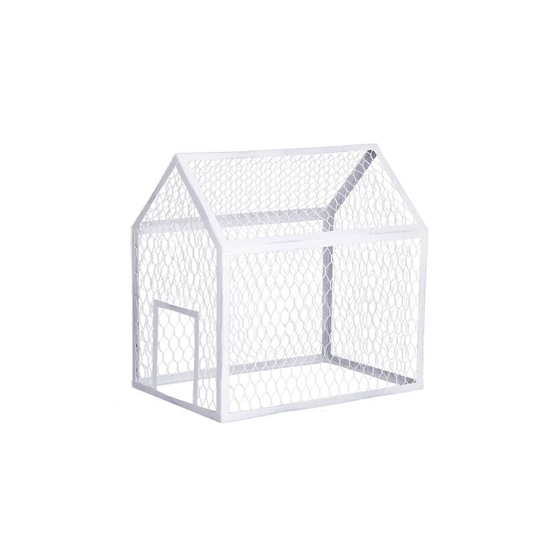 Provence Greenhouse Set of 2 Figurine - 12" x 8" x 12", 10" x 6" x 8"