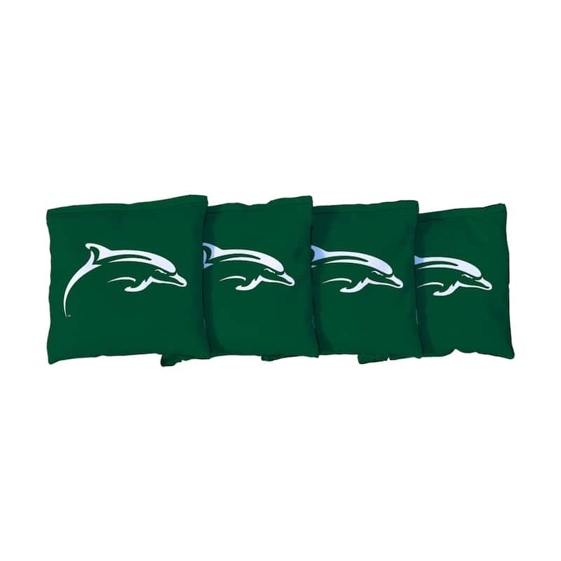 Le Moyne Dolphins Green Cornhole Bags - All-Weather Resin Filled