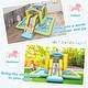 preview thumbnail 7 of 12, Costway Inflatable Bounce House with Slide Jumping Area Tunnel Ball