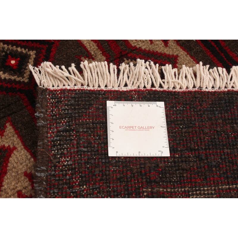 Hand-knotted Herati Red Wool Rug - 3'2" x 5'5"/3'2 x 5'5