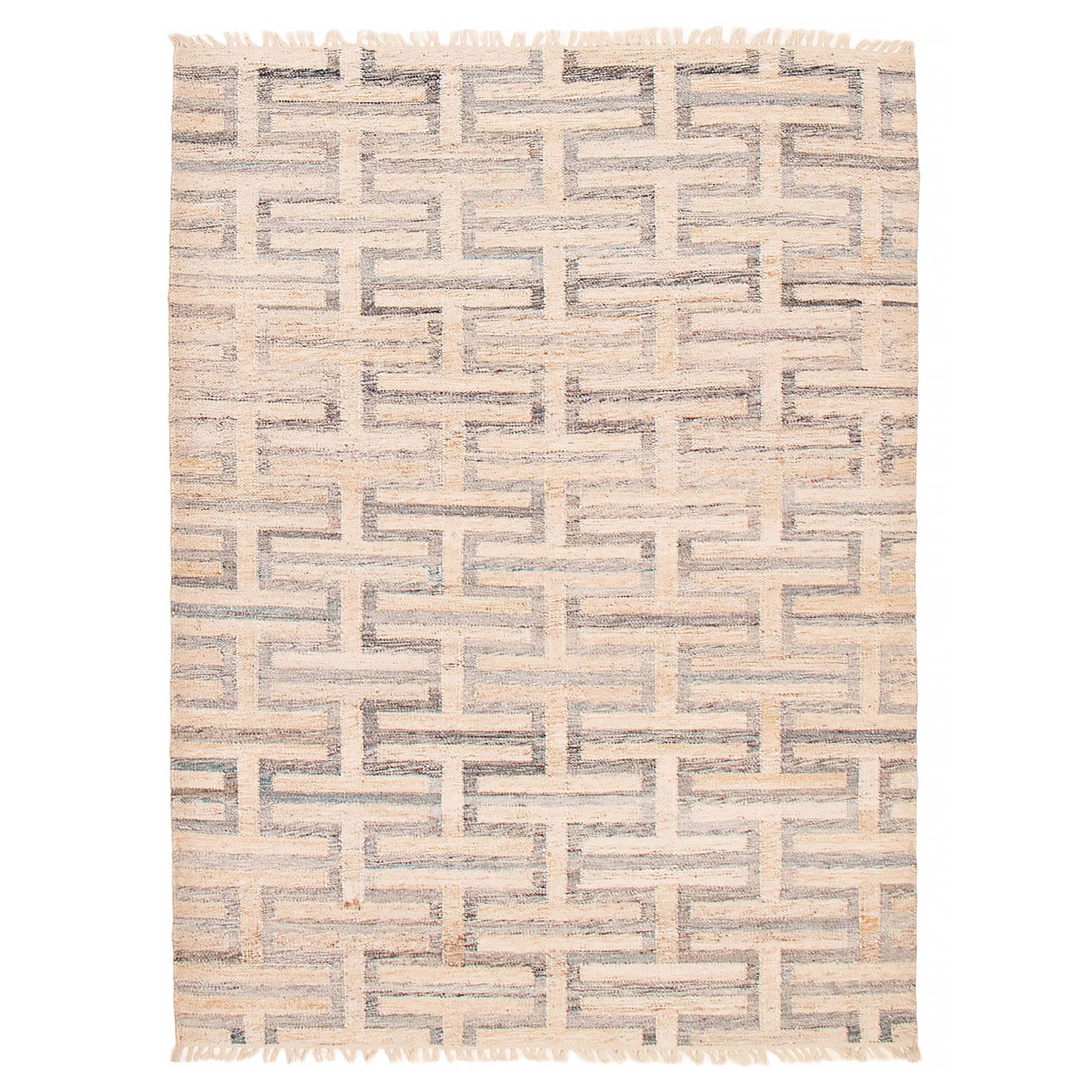 Ankara FW Beige Kilim 5'5" x 7'6" - 5'5 x 7'6