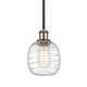 Option Deco Swirl / Black Antique Brass