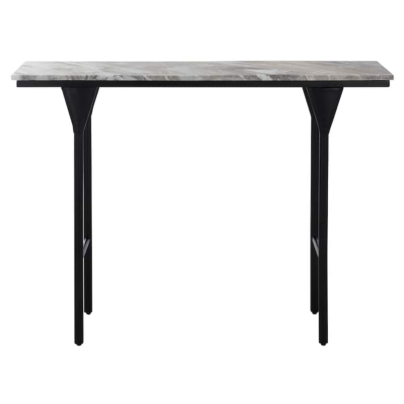 SAFAVIEH Home Frederick Marble Console Table - 40"W x 12"D x 30"H