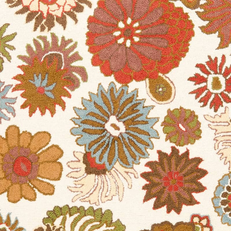 SAFAVIEH Handmade Blossom Arpita Modern Floral Wool Rug