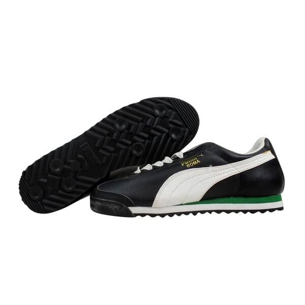 Shop Puma Roma Basic Black White Amazon 353572 08 Men S Overstock 27601265