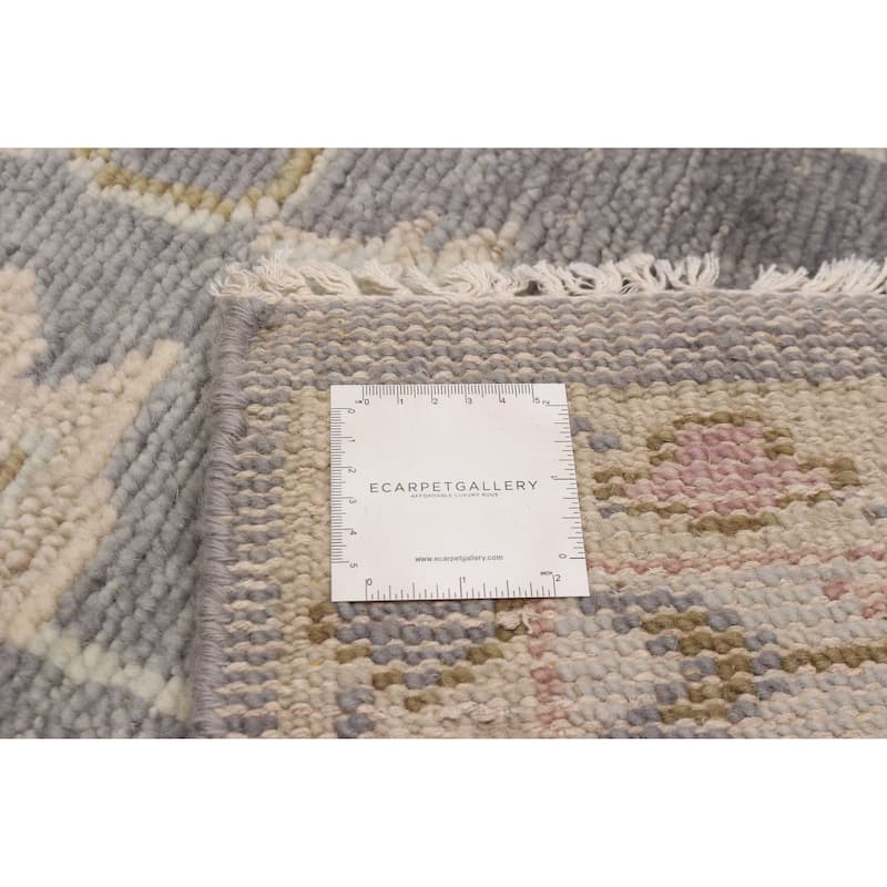 ECARPETGALLERY Hand-knotted Jules Serapi Grey Wool Rug - 7'10 x 9'11