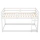 preview thumbnail 9 of 24, Safety Design Twin over Twin Floor Bunk Bed with Ladder