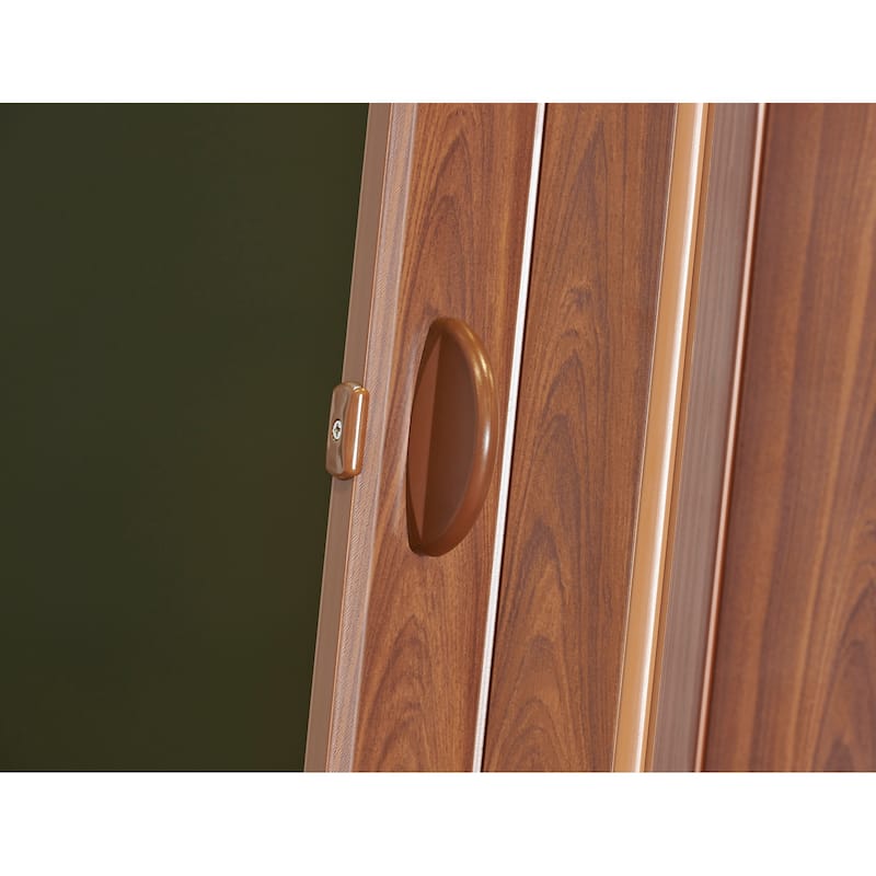 Homestyle Echo PVC Folding Door 36-inch Chestnut