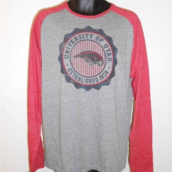 Shop University Of Utah Utes Adult Mens Sizes S M L Xl Long Sleeve
