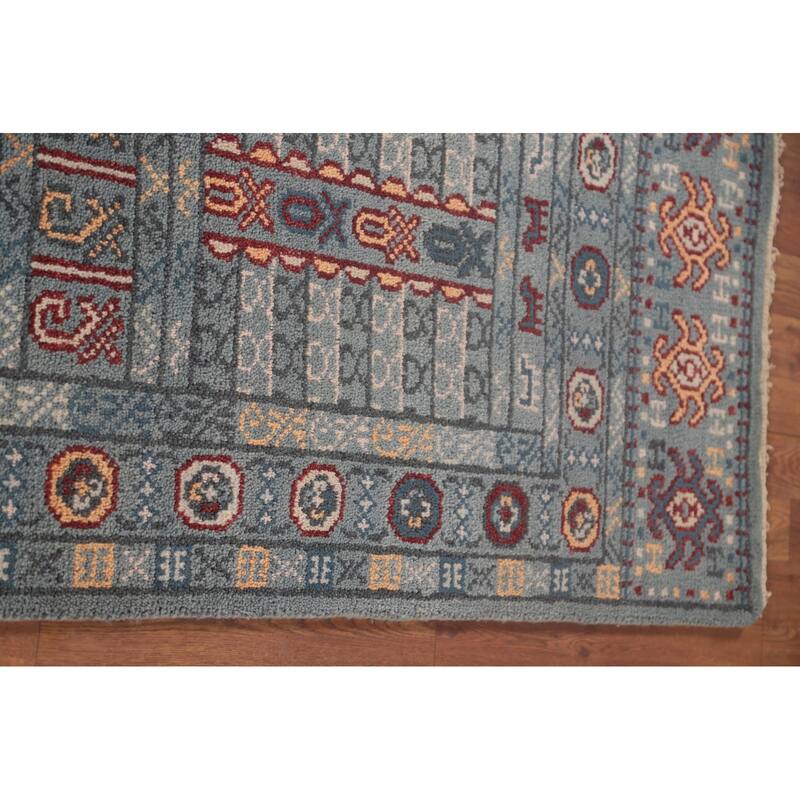 Tribal Khotan Oriental Runner Rug Wool Carpet - 2'7"x 9'11"