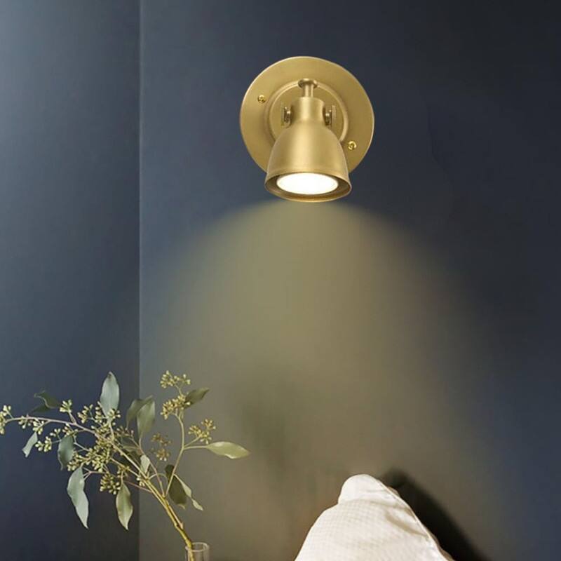 2 Pack light fixture gold wall sconce brass wall light