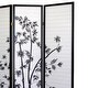 preview thumbnail 2 of 3, Elegant 70" Tall 3-Panel Bamboo Design Room Divider Screen