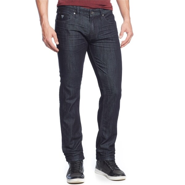 guess mens jeans slim straight