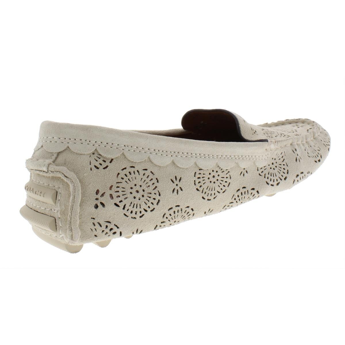 coach driving moccasins