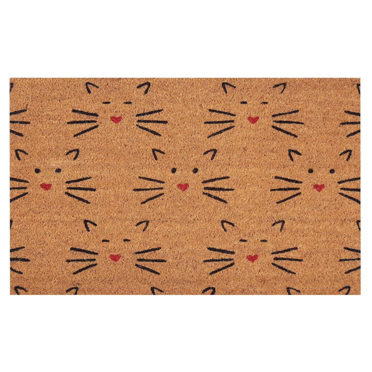 Shop Entryways Heart Nosed Cats Doormat Indoor Outdoor