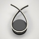 preview thumbnail 6 of 11, Artika Gamma Modern Wall Light Fixture, Matte Black