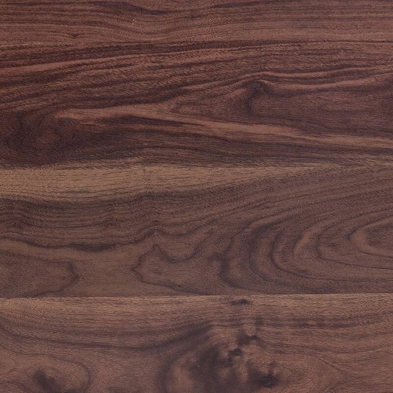 Modern Minimalist Coffee Table, Luxury Coffee Table, Stylish Coffee Table with Walnut Wood Grain Sticker, for Living Room