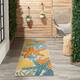 Nourison Aloha Coastal Beach Starfish Indoor/Outdoor Area Rug - 2' x 6' Runner - Multicolor