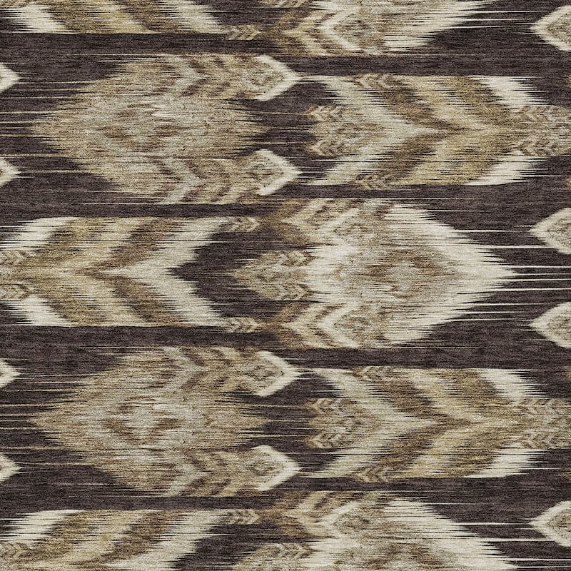 HomeRoots Southwestern Transitional Rectangle Outdoor Rug