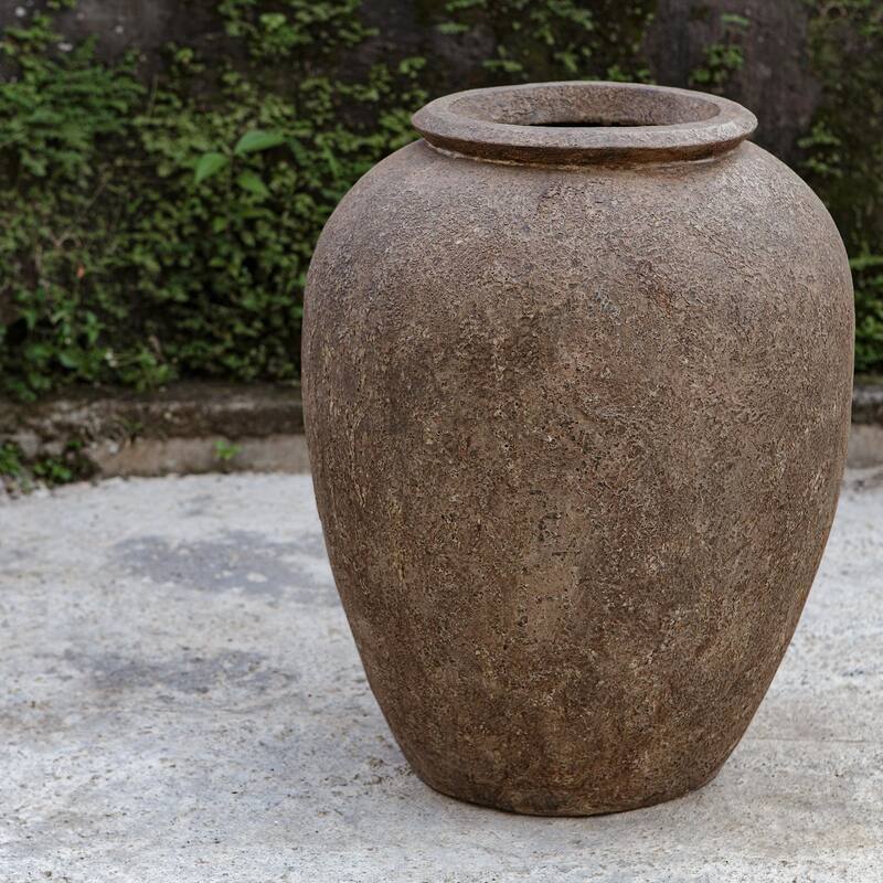 Uttermost 17121 Rustic Earth 16-1/2" Wide Terracotta Planter