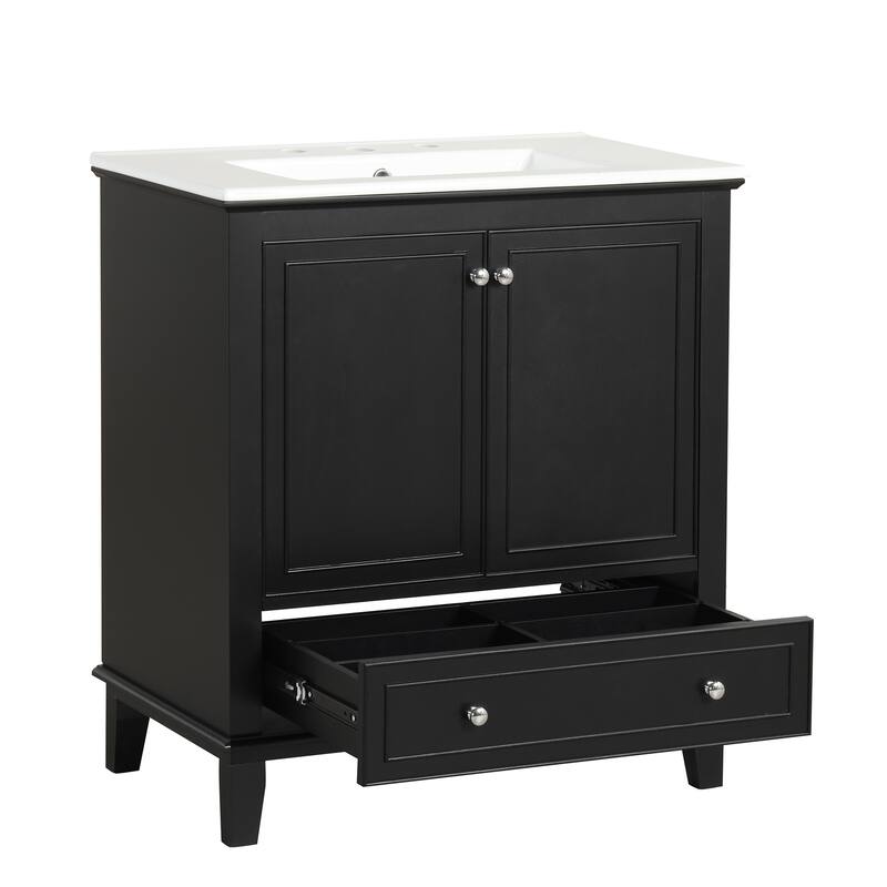Multi-functional Bathroom Cabinet with Sink Combo