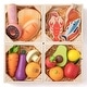preview thumbnail 3 of 5, Tiny Land® Wooden Play Food For Kitchen with NO rack