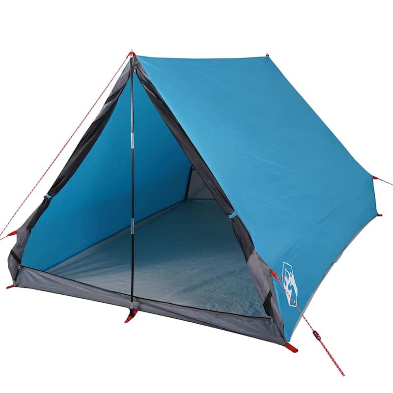 vidaXL Camping Tent A-Frame 2-Person Green Waterproof