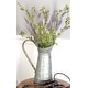 preview thumbnail 1 of 8, Brown Metal Watering Can Indoor Outdoor Planter Brown
