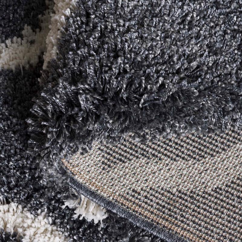 SAFAVIEH Hudson Shag Athena Trellis 2-inch Thick Rug