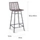 preview thumbnail 6 of 17, Bali Kubu Rattan Stools, Set of 2