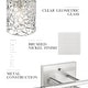 preview thumbnail 3 of 15, 3-Light Vanity Light with Clear Geometric Glass