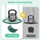 preview thumbnail 2 of 7, Hapfan 750 lbs 40'' Spider Tree Swing for Kids and Adults with 9.8 FT Swing Hanging Straps
