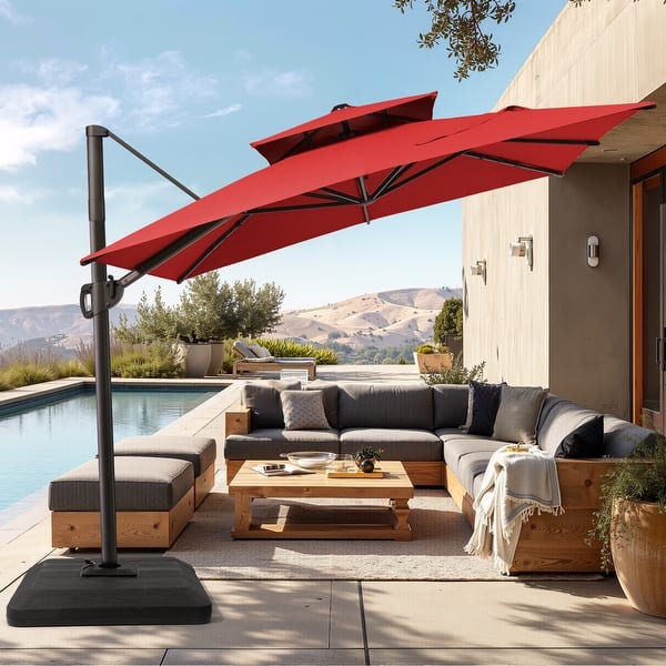 assembly manual10 hanging solar led umbrella patio sun Best Choice Products 10ft Solar LED Offset Hanging Outdoor Market Patio Umbrella w/ Adjustable Tilt