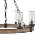preview thumbnail 4 of 4, Hinkley Lighting Sawyer 6 Light 24" Wide Open Air Outdoor Chandelier