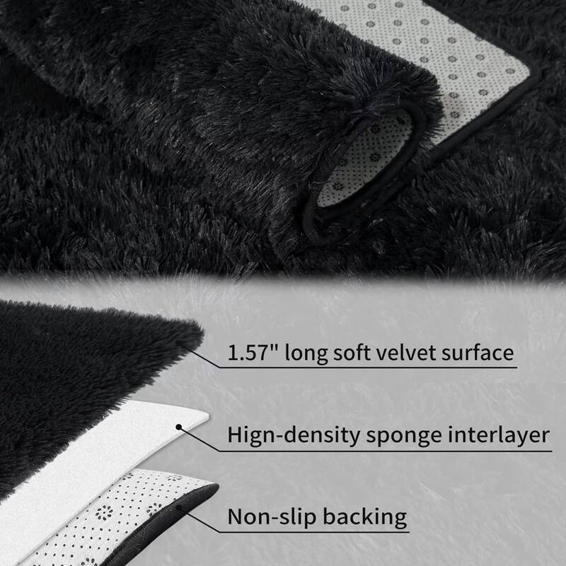 Garvee Shag Fluffy Area Rug Modern Indoor Plush Shaggy Carpet